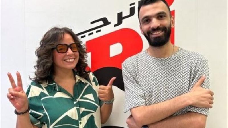 الفنان زهد مع زهرة رامي