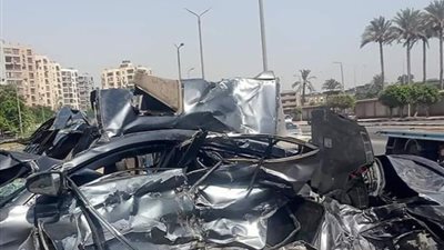 حقيقة الصورة المتداولة لـ حادث الطريق الدائري اليوم
