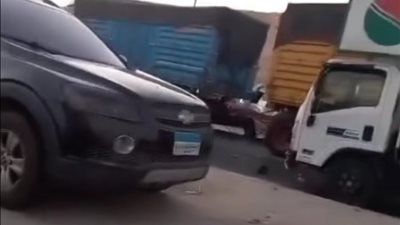 حادث الدائري اليوم، عودة الحركة المرورية لطبيعتها بعد تصادم 12 سيارة