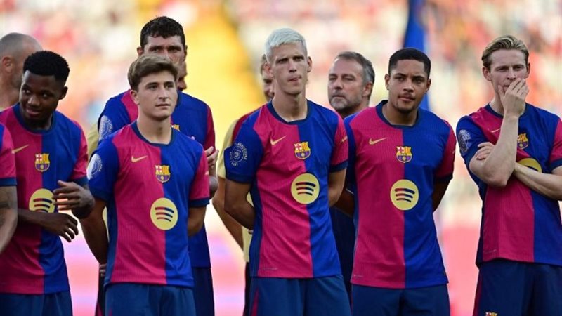 لاعبو برشلونة