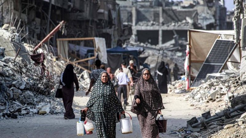 نزوح سكان قطاع غزة _ ارشيفية