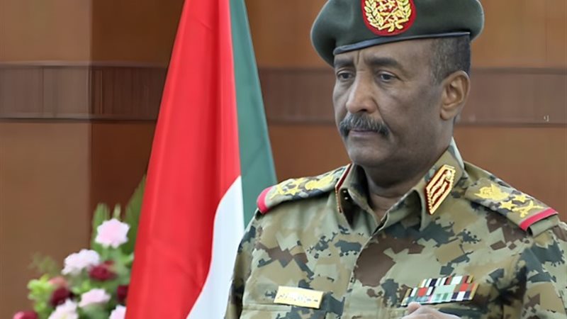 عبد الفتاح البرهان رئيس مجلس السيادة الانتقالي السوداني