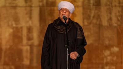 «جايلك من قنا»، ياسين التهامي يصافح أحد محبيه بمهرجان القلعة (فيديو)