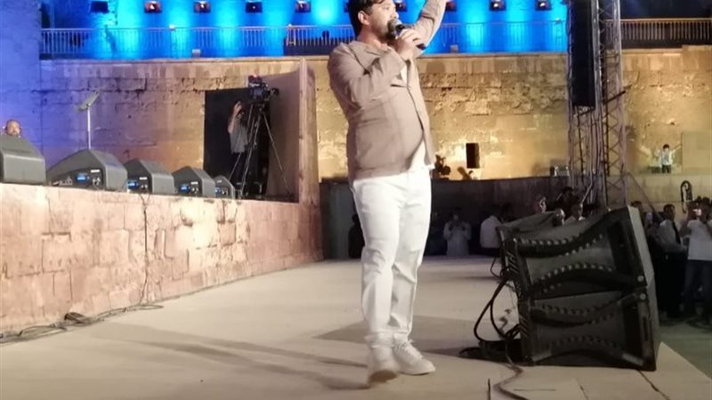 حفل مصطفى حجاج بمهرجان القلعة