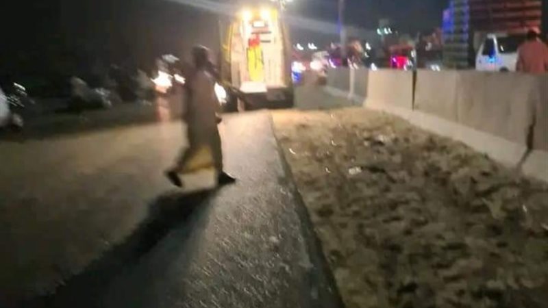جانب من الحادث