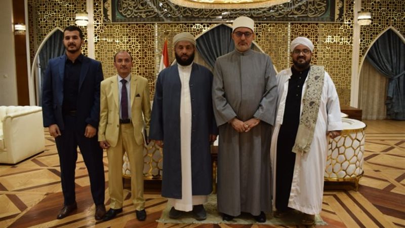 الوزير اليمني في ضيافة مفتي الجمهورية