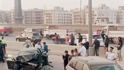 مصرع 5 وإصابة آخرين في حادث على الطريق الدائري بالخصوص