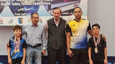 معسكر تدريبي لأبطال المشروع القومي لتنس الطاولة بالمركز الأولمبي