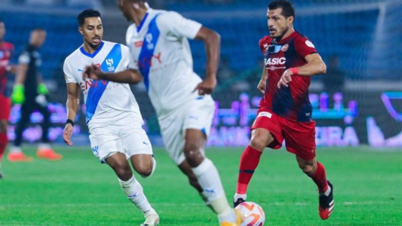 مباراة الهلال وضمك