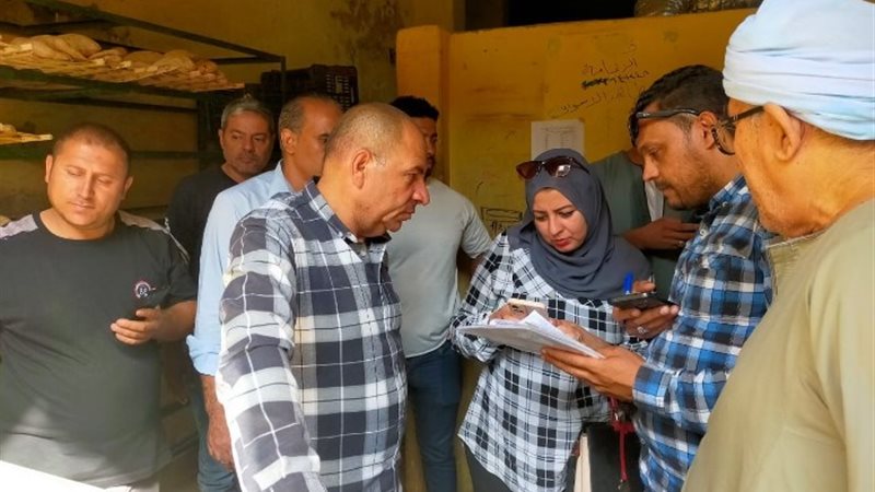 حملات الجيزة لضبط مخالفات المخابز