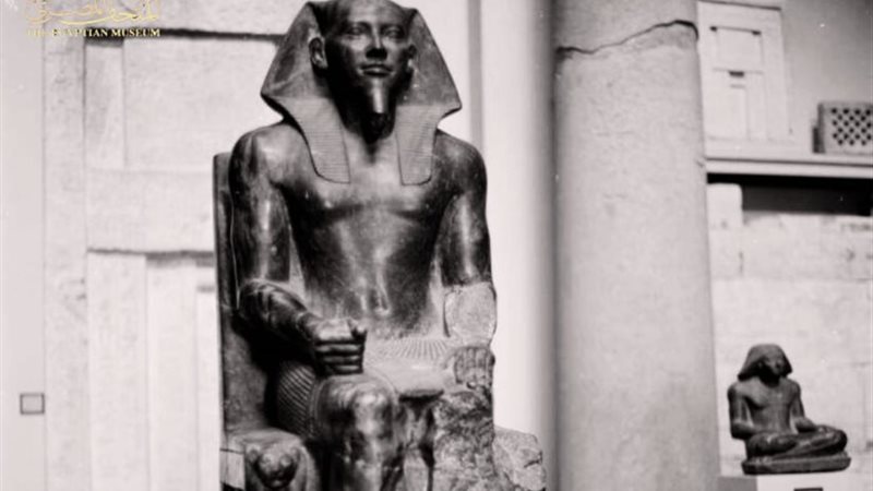 صورة قديمة للملك خفرع