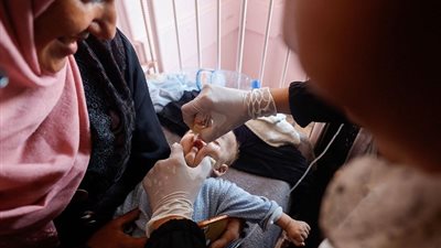 حملة تطعيم ضد شلل الأطفال في غزة تنطلق غدا لتحصين 640 ألف فلسطيني