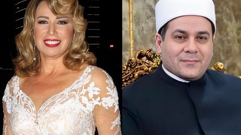 مظهر شاهين وإيناس الدغيدي
