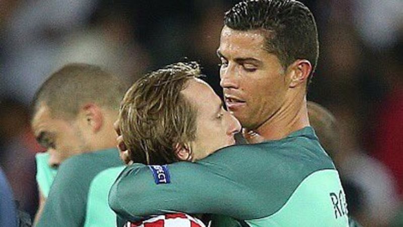 كريستيانو رونالدو ولوكا مودريتش
