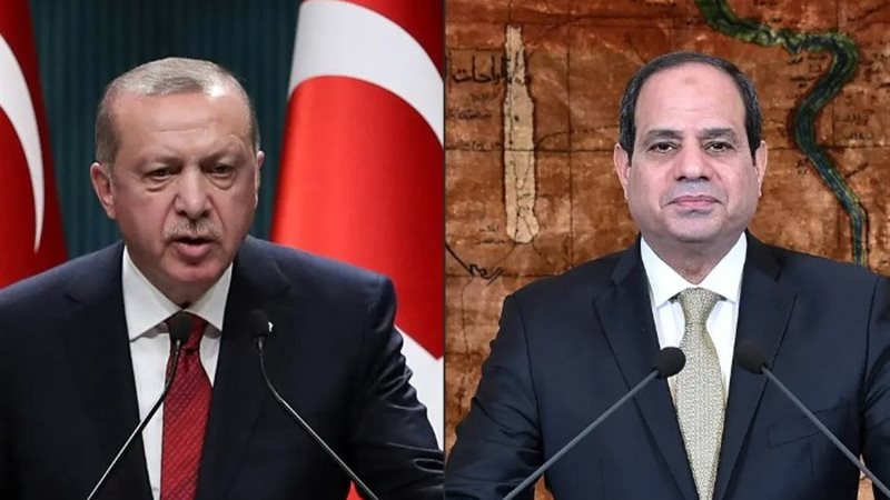 الرئيس السيسي ونظيره التركي رجب أردوغان