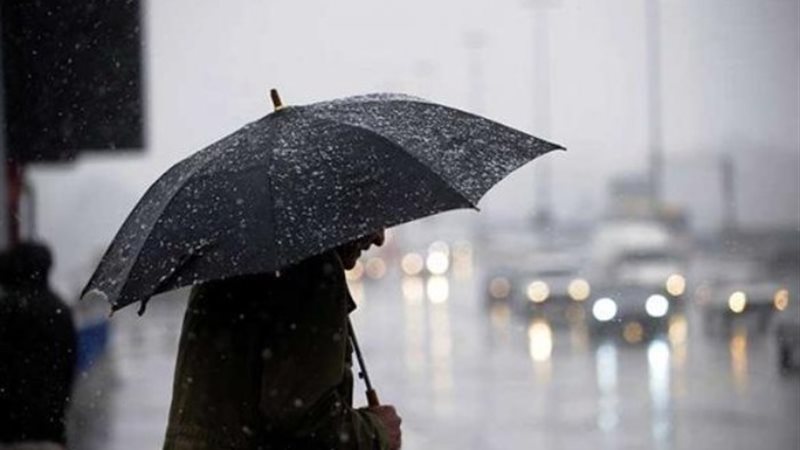 بدء سقوط الأمطار اليوم على هذه المحافظات