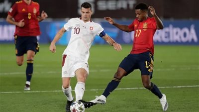 الموعد والقنوات الناقلة لمباراة اسبانيا وسويسرا في دوري الأمم الأوروبية 2024