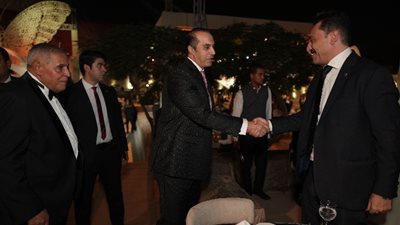 النائب أمين مسعود يحتفل بزفاف ابنه وسط حضور كبير من الوزراء ورجال الدولة