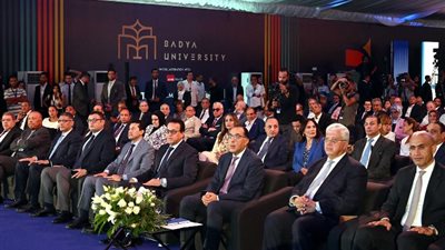 رئيس الوزراء يشهد افتتاح جامعة باديا بالشراكة مع تكساس الأمريكية (صور)