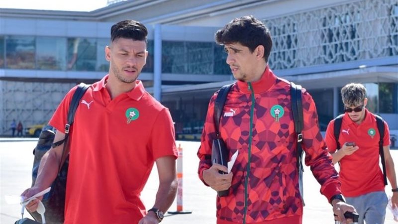لاعبو منتخب المغرب