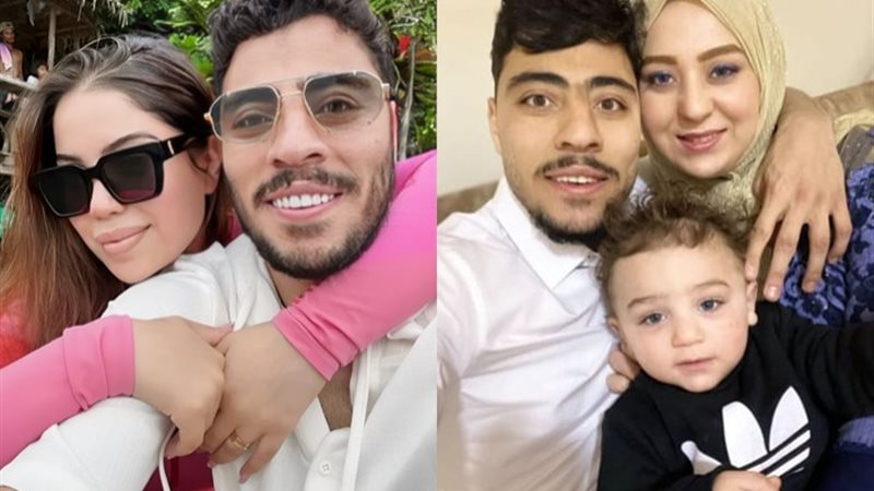 أكرم توفيق وزوجتيه الأولى والثانية