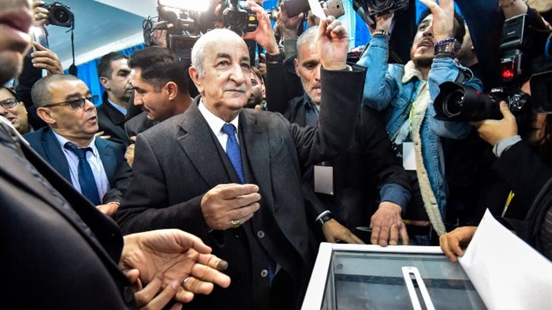 الرئيس الجزائري، عبد المجيد تبون