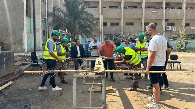 خلال الاختبارات العملية للمتقدمين للعمل في البوسنة
