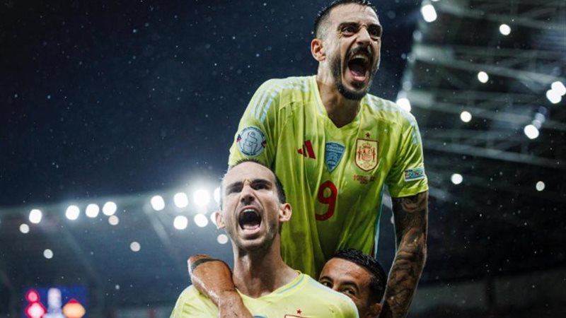 لاعبي منتخب إسبانيا