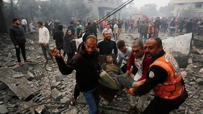 شهداء ومصابون في مجزرة للاحتلال جنوبي قطاع غزة عقب استهداف خيام للنازحين