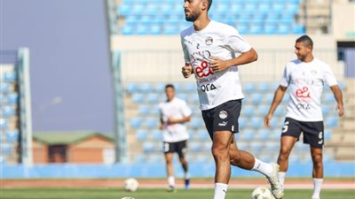 ختام تدريبات منتخب مصر قبل مباراة بوتسوانا في تصفيات كأس العالم