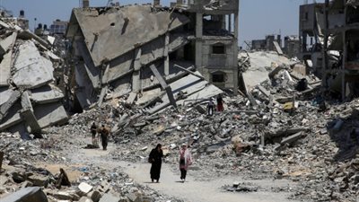 المتحدث باسم جوتيرتش يندد بقصف الاحتلال منطقة مخصصة للنازحين في غزة