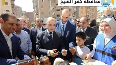 افتتاح معارض أهلا مدارس بكفر الشيخ لتوفير المستلزمات المدرسية المخفضة