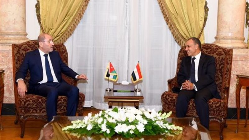 وزير الخارجية ونظيره الأردني