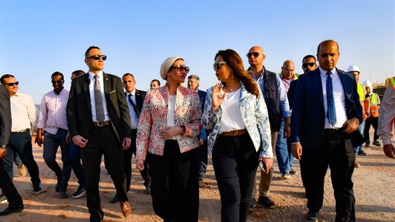 الجولة التفقدية لوزيرة البيئة والتنمية المحلية