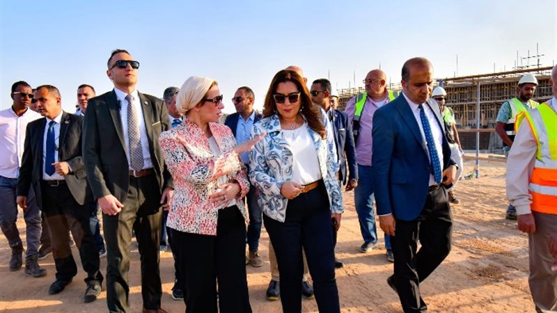 وزيرتي التنمية المحلية والبيئة