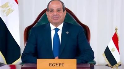 الرئيس السيسي يطالب بتعزيز جهود القضاء على الفقر والجوع عالمياً