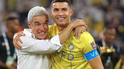 كريستيانو رونالدو يدعم لويس كاسترو رغم الضغوطات في النصر