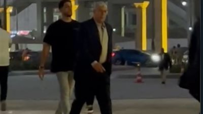 أحمد شوبير والبدري في عزاء إيهاب جلال (فيديو)