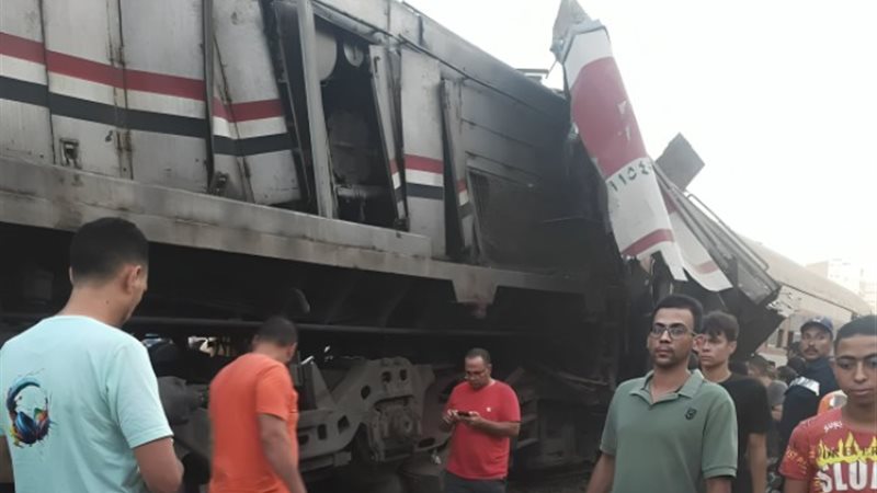 حادث قطار الزقازيق