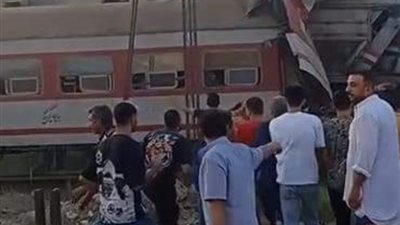 حادث تصادم قطارين بالزقازيق، حبس عامل التحويلة وعمال المزلقان 4 أيام