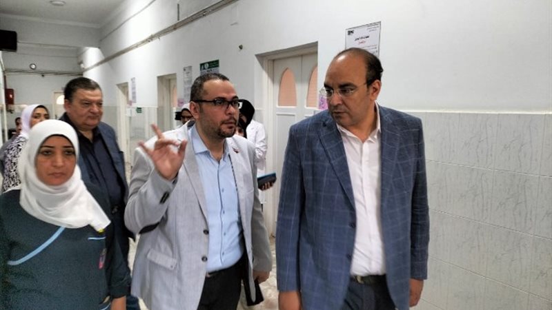 الدكتور تامر مدكور وكيل وزارة الصحة بالدقهلية