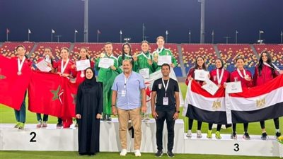 شذى حسام تحصد ذهبية البطولة العربية في ألعاب القوى بالسعودية