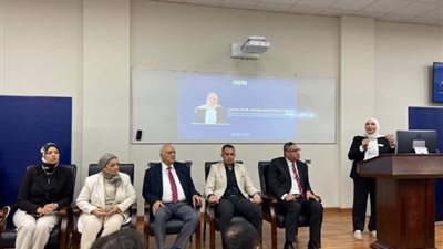 رئيس مدينة دمياط الجديدة يشارك بالملتقى التوظيفى الثانى بجامعة حورس