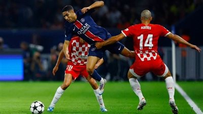 شوط أول سلبي بين باريس سان جيرمان وجيرونا في دوري أبطال أوروبا