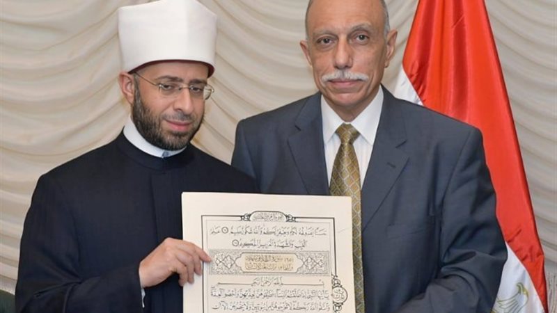 الدكتور أسامة الأزهري وزير الأوقاف