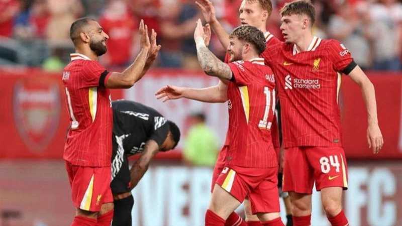 مباراة ليفربول وميلان الإيطالي