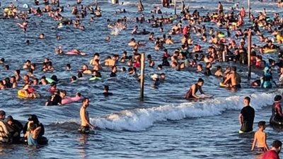 آخر جمعة قبل بدء الدراسة، إنقاذ 32 حالة من الغرق وتسليم 78 طفلا تائها لذويهم برأس البر