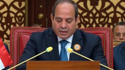 وزير الخارجية اللبناني يشكر الرئيس السيسي لمواقفه الداعمة للبنان