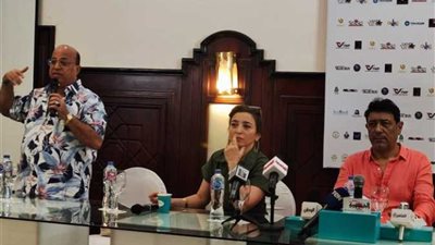 ساندرا نشأت بمهرجان الغردقة: أشعر بالخوف لهذا السبب، وأحضر 40 فيلما