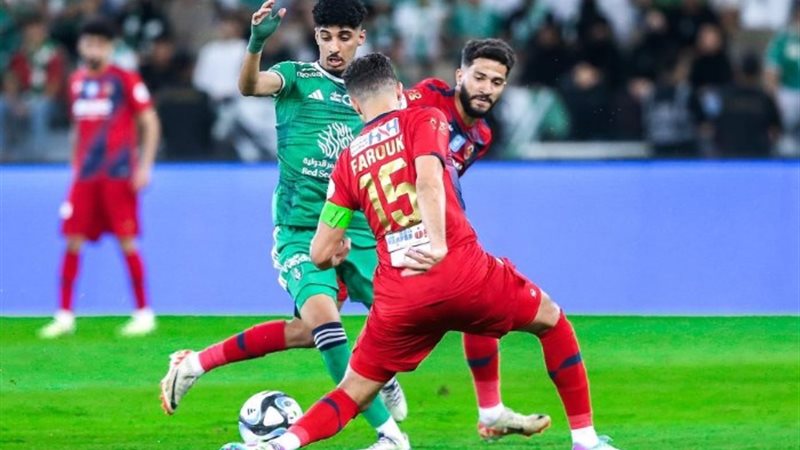 الأهلي وضمك